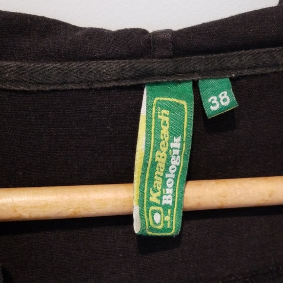 Hemp zip up cardigan/dress - Picture 2 of 9